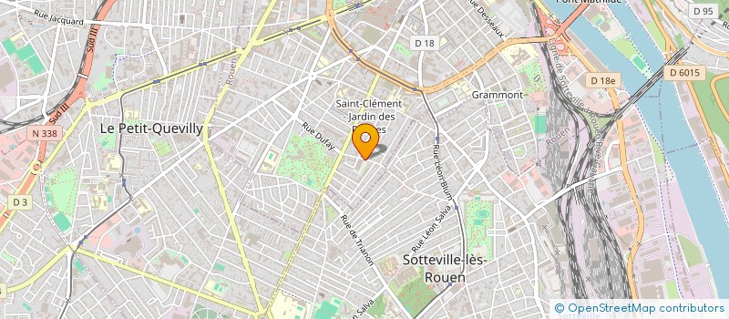localisation de l'entreprise POINT 3 SERVICES à ROUEN