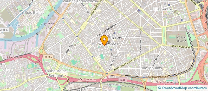 localisation de l'entreprise POINT 301 à LILLE