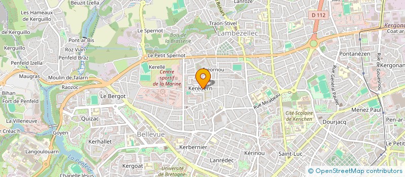 localisation de l'entreprise POINT 48 à BREST