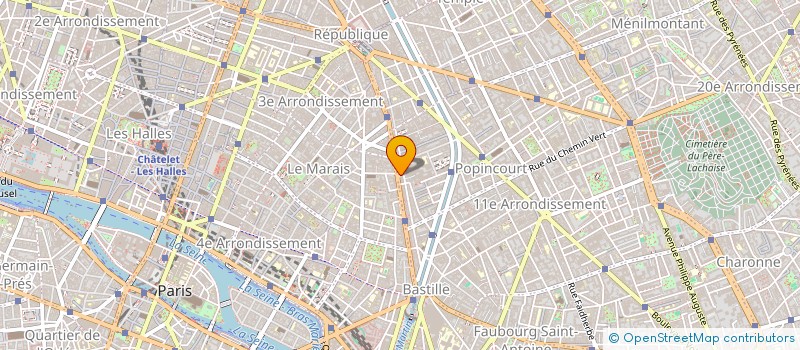 localisation de l'entreprise POINT 8  PARIS