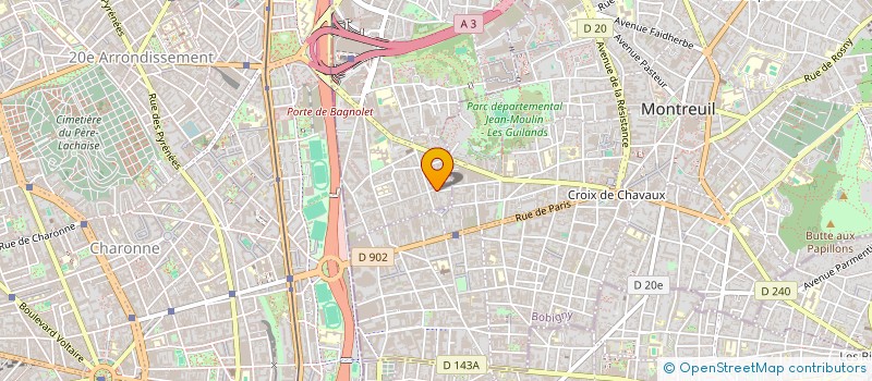 localisation de l'entreprise POINT A LA LIGNE à MARCQ-EN-BARŒUL