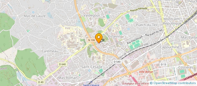 localisation de l'entreprise POINT AGENCEMENT à NIMES