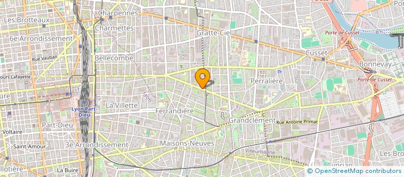 localisation de l'entreprise POINT AUTO ELECTRONICS  VILLEURBANNE