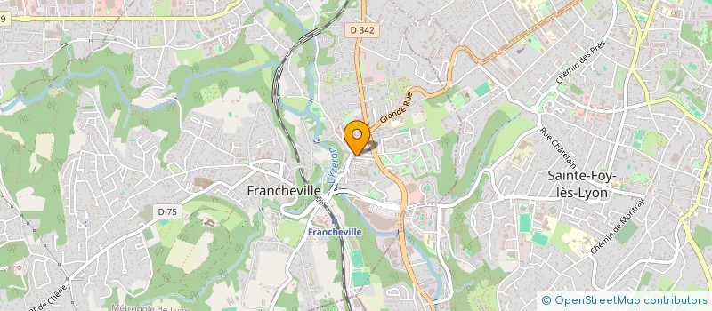 localisation de l'entreprise POINT BARRE  FRANCHEVILLE