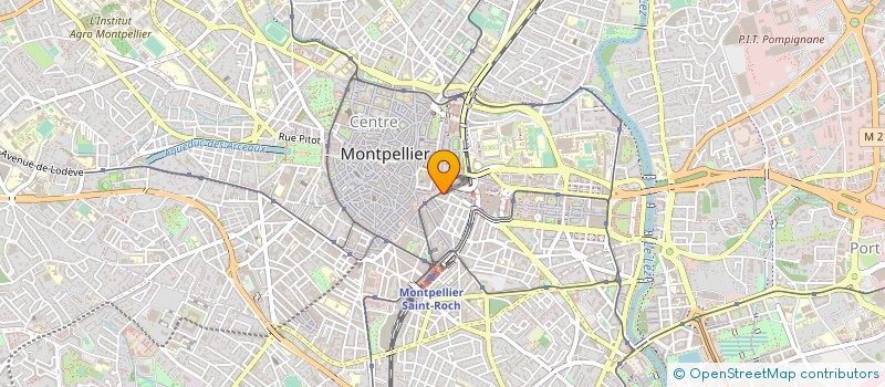 localisation de l'entreprise POINT BLEU IMMOBILIER à MONTPELLIER