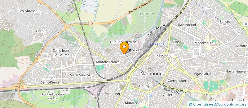 localisation de l'entreprise POINT BOX IMMOBILIER à NARBONNE