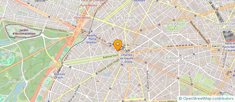 localisation de l'entreprise POINT BREAK à PARIS