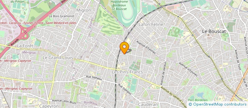 localisation de l'entreprise POINT BREAK  BORDEAUX