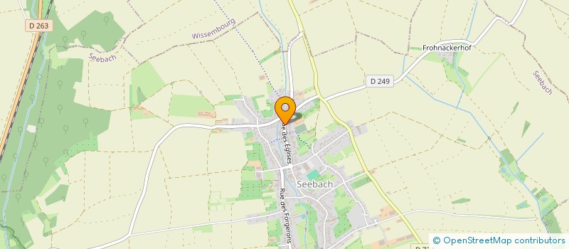 localisation de l'entreprise POINT BURO  SEEBACH