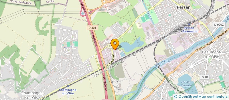 localisation de l'entreprise POINT CAFE  CHAMPAGNE-SUR-OISE