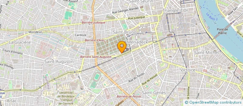 localisation de l'entreprise POINT CENTRE B1  BORDEAUX