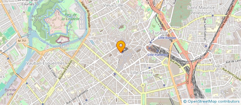 localisation de l'entreprise POINT CHAUD à LILLE