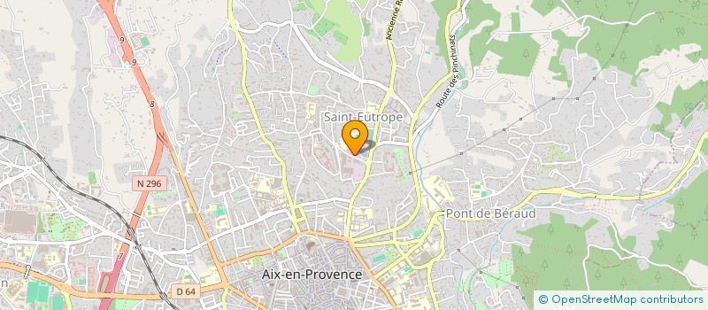 localisation de l'entreprise POINT CHAUD DE TIVOLI à AIX-EN-PROVENCE