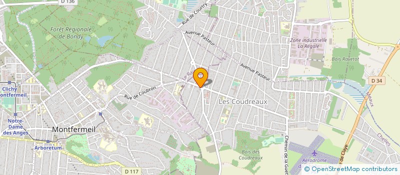 localisation de l'entreprise POINT CHAUD DU ROND POINT à CHELLES