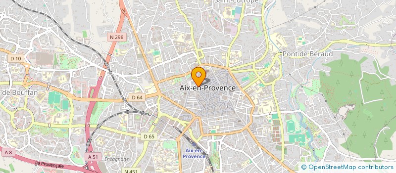 localisation de l'entreprise POINT CHAUD LE QUARDEUR à AIX-EN-PROVENCE