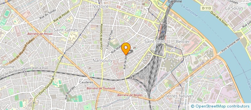 localisation de l'entreprise POINT CLES à BORDEAUX