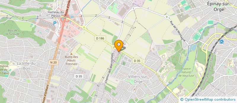 localisation de l'entreprise POINT COM  VILLIERS-SUR-ORGE