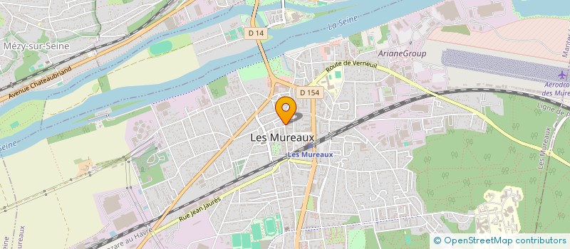 localisation de l'entreprise POINT COM à LES MUREAUX