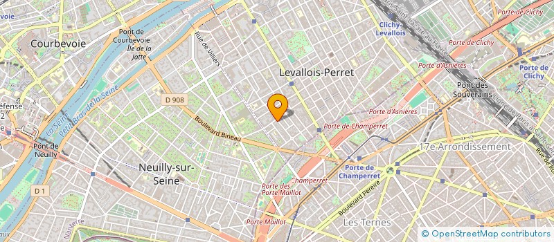 localisation de l'entreprise POINT COMMUN à LEVALLOIS-PERRET