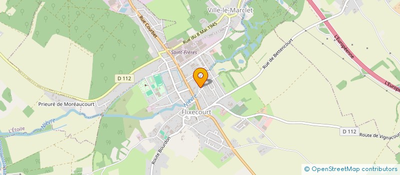 localisation de l'entreprise POINT CONSEIL SANTE  FLIXECOURT