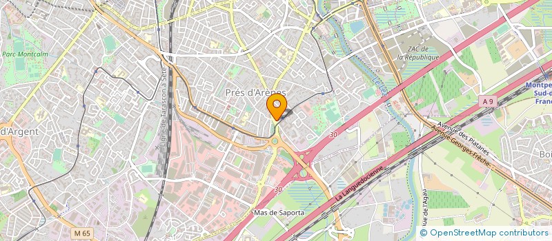 localisation de l'entreprise POINT CORRESPONDANCE à MONTPELLIER