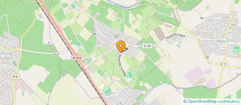 localisation de l'entreprise POINT D'APPUI à THEZA