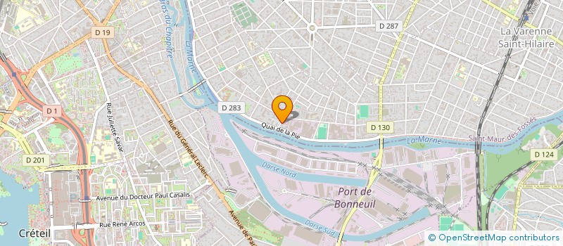 localisation de l'entreprise POINT D'ORGUE à SAINT-MAUR-DES-FOSSES