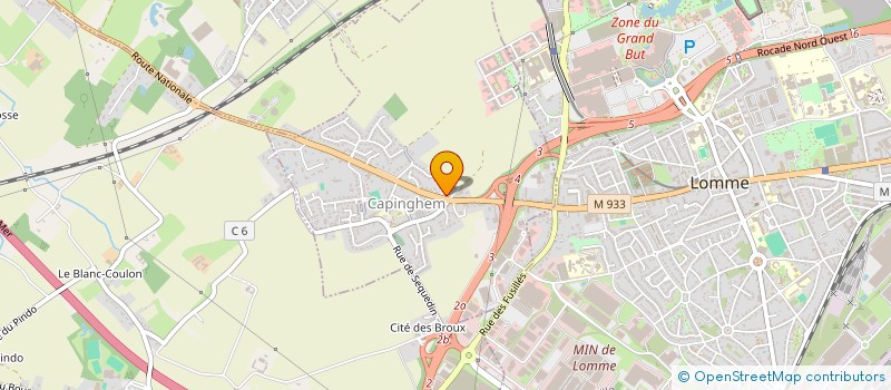 localisation de l'entreprise POINT DANSE CAPINGHEM  CAPINGHEM