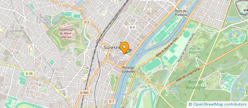 localisation de l'entreprise POINT DE LOCATION DE VEHICULES à SURESNES