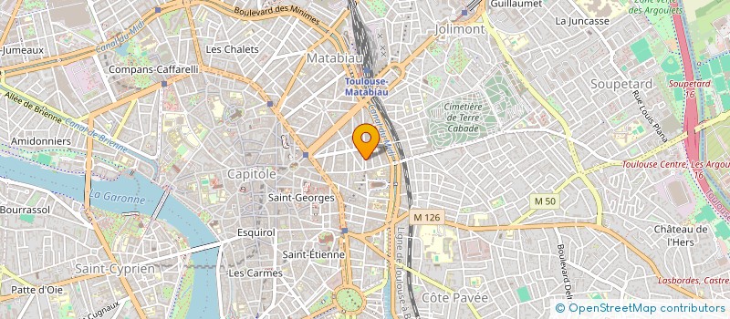 localisation de l'entreprise POINT DE PARTANCE à TOULOUSE