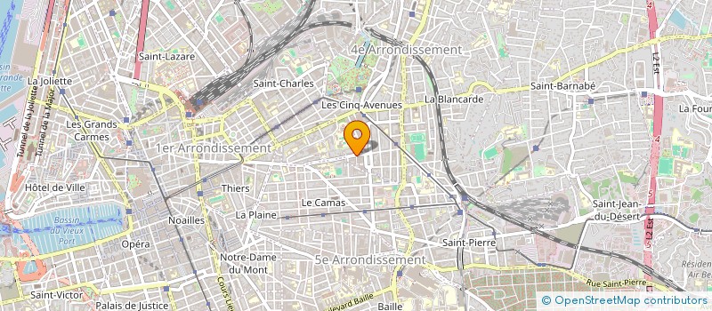 localisation de l'entreprise POINT DE SUSPENSION à MARSEILLE