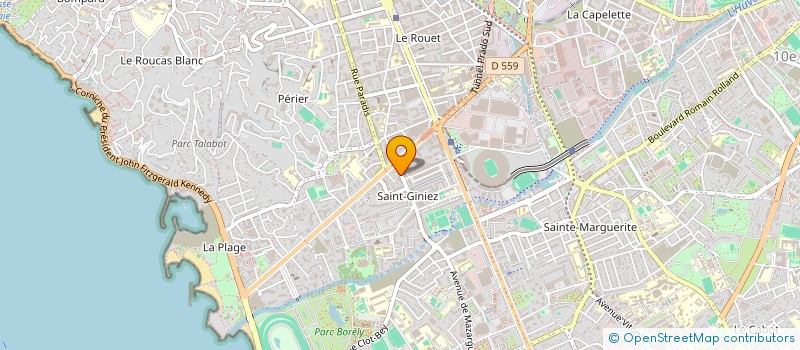 localisation de l'entreprise POINT DE VUE à MARSEILLE