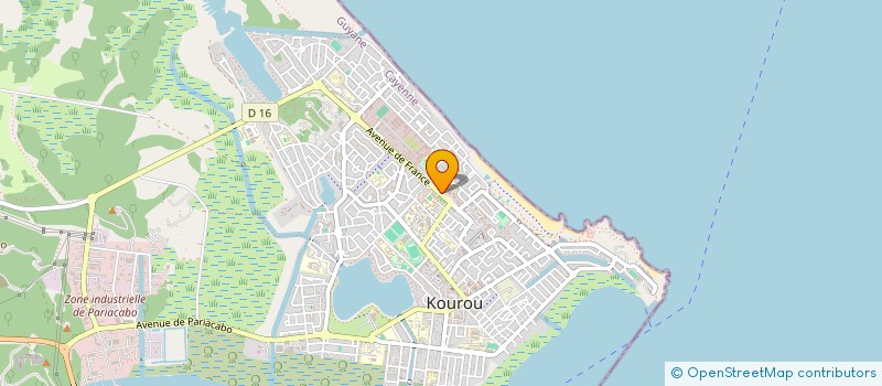 localisation de l'entreprise POINT DE VUE MARSY à KOUROU