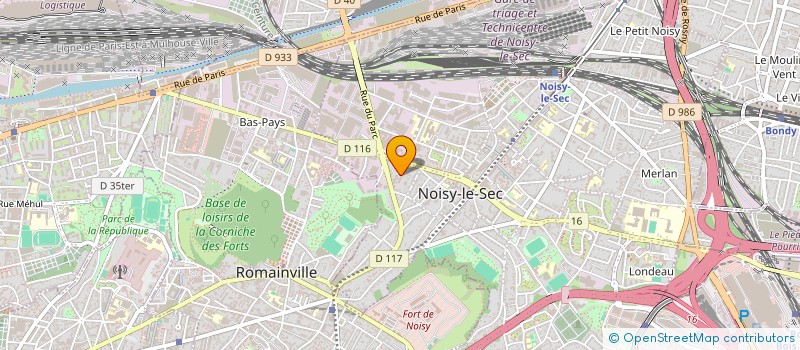 localisation de l'entreprise POINT DISTRIBUTION à NOISY-LE-SEC