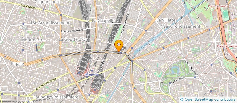 localisation de l'entreprise POINT DU JOUR  PARIS