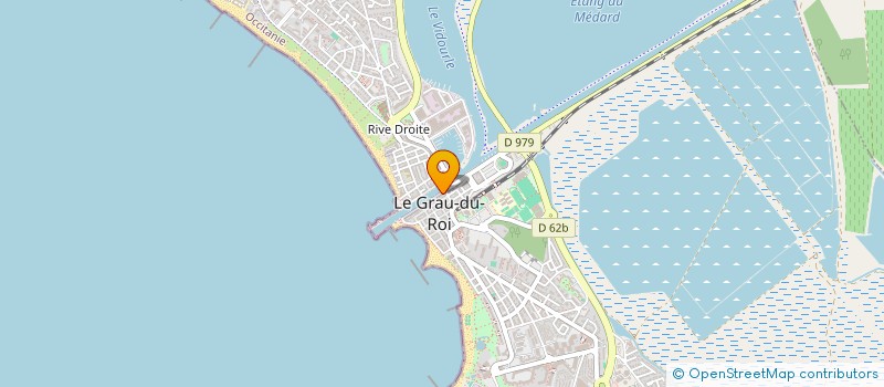 localisation de l'entreprise POINT DU JOUR  LE GRAU-DU-ROI