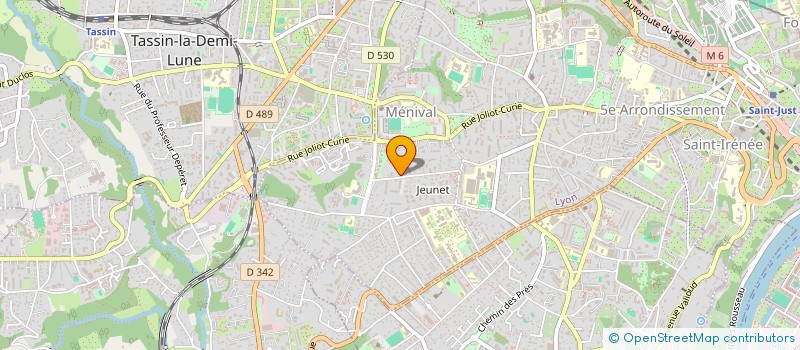 localisation de l'entreprise POINT.DWG à LYON