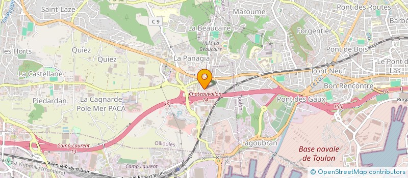 localisation de l'entreprise POINT EXPERT DEVELOPPEMENT à OLLIOULES
