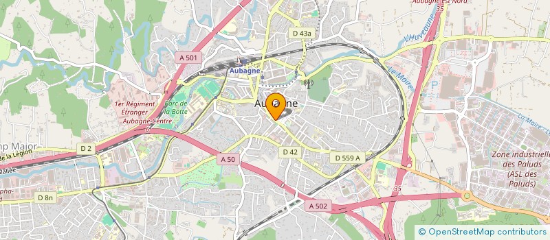 localisation de l'entreprise POINT EXPRESS MOBILE à AUBAGNE
