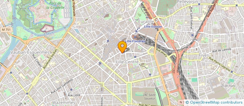 localisation de l'entreprise POINT FAMILLE à LILLE