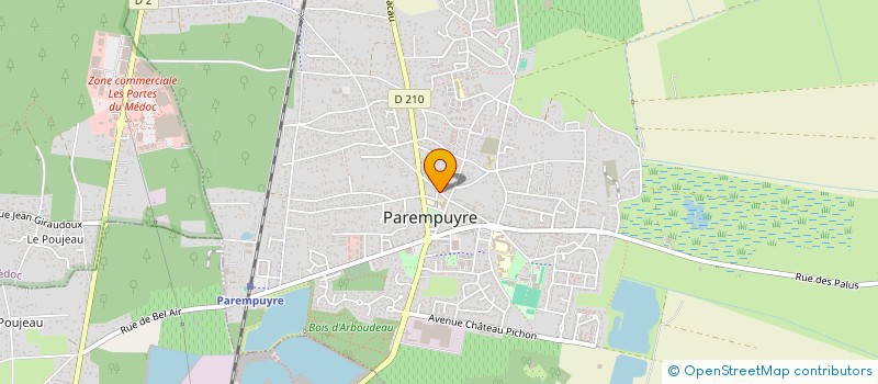 localisation de l'entreprise POINT FINAL  LUDON-MEDOC