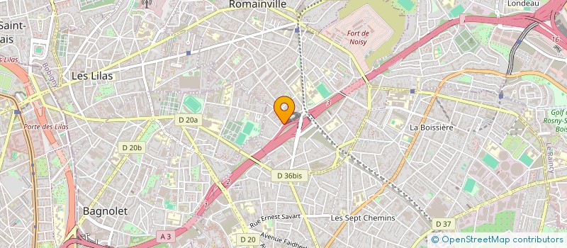 localisation de l'entreprise POINT FIVE05 ADVISORY  ROMAINVILLE