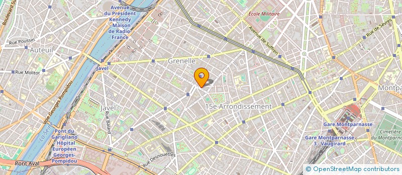 localisation de l'entreprise POINT FLEURS à PARIS
