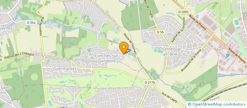 localisation de l'entreprise POINT+ FORMATION  BUSSY-SAINT-GEORGES