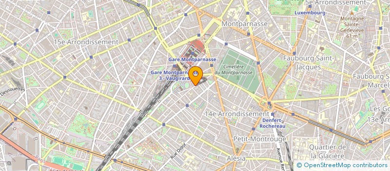 localisation de l'entreprise POINT FR à PARIS