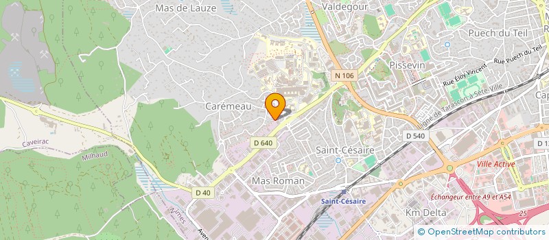 localisation de l'entreprise POINT FRIPERIE  NIMES