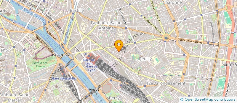 localisation de l'entreprise POINT GRAVURE  PARIS