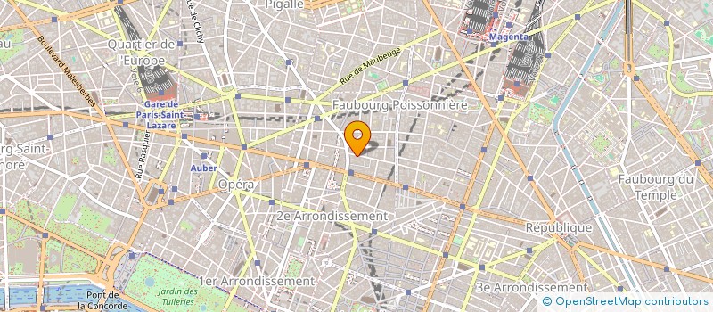 localisation de l'entreprise POINT H  PARIS