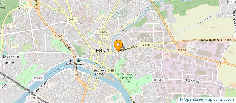 localisation de l'entreprise POINT INFORMATION MEDIATION MULTI SERVICES - PIMMS DE MELUN à VAUX-LE-PENIL