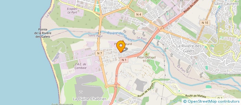 localisation de l'entreprise POINT K ARMATURES à SAINT-PAUL